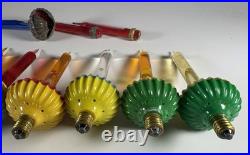 Noma Bubble Lites Lights Vintage NO LIQUID PARTS ONLY Lot Of 11