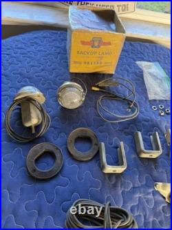 Nos 1949 1950 Vintage OLDSMOBILE Backup Lamp NICE BOX and Parts No. 982559 OLD