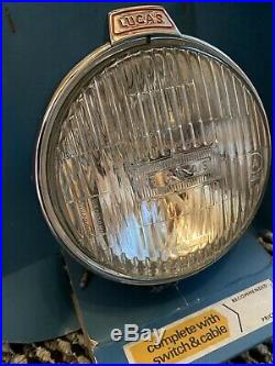 Old Rare Classic Mini Rs Car Garage Barn Find Vintage Lucas Nos Spot Lamp Light