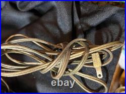 Old Vintage Baccarat Style Urn Vase Crystal Swirl Glass Lamp by Paul Hanson