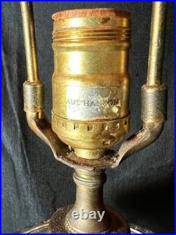 Old Vintage Baccarat Style Urn Vase Crystal Swirl Glass Lamp by Paul Hanson