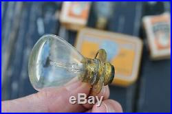 Original 1920 s- 1930s Vintage Edison lamp Bulb tin box ge Ford gm chevy