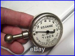 Original 1930s Accessory Tire gauge tester air GM Ford Chevy Dodge vintage auto