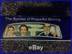 Original 1940s-50s Dashboard Jesus companion Accessory vintage scta NOS in BOX