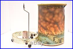 Original Econolite London City Fire Motion Lamp Light FOR PARTS or repair