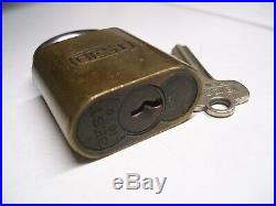 Original Ford motor co. Automobile Brass padlock tool kit old lima lock vintage