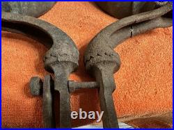 Original PAIR Vintage TRIPPE SPEEDLIGHT Driving Lamps PARTS LIGHTS w Brackets