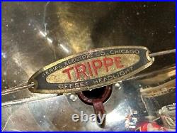 Original Vintage TRIPPE SR Driving Safety Head Light Car PARTS Hot Rat ROD #5