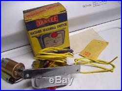 Original Vintage Nos Chrome Yankee Auto Hazard Warning Flasher Switch
