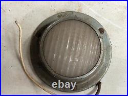 PARTS LOT #35 Vintage Car Lamp Light OLD Milk Glass Fender Markers Turn Signal
