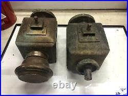 PARTS LOT #66 Vintage Old BRASS ERA Car Parts Light Lamp Carriage Automobile Car