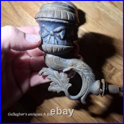 Pair Antique Lamp Light Salvage Parts Hardware Wall sconce