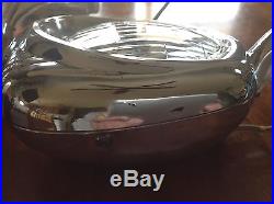 Pair ELECTROLINE 54 vintage ART DECO FOG Lamp 12 Volt HARLEY Custom CHOPPER