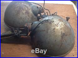 Pair King Bee no. 98-99 driving vintage LAMP LIGHT auto truck CAR anTiQUe 6v rare