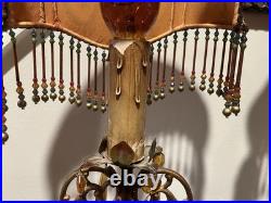 Pair Of Boudoir Lamps 1 Of A Kind! Redesigned From Vintage Parts. L. A. Artist