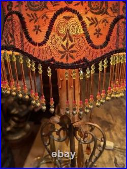 Pair Of Boudoir Lamps 1 Of A Kind! Redesigned From Vintage Parts. L. A. Artist