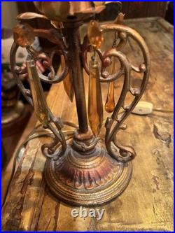 Pair Of Boudoir Lamps 1 Of A Kind! Redesigned From Vintage Parts. L. A. Artist