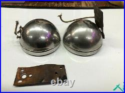 Pair VINTAGE Cowl Lamp Parts Lights 20's 30's CHRYSLER Plymouth DODGE Car Truck
