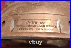 Perkins Marine Lamp Corporation Lamp Parts Base And Top With Handle