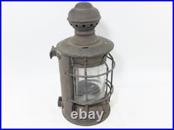 Perkins PERKO Brass Marine Ship Lantern, Incomplete Parts Or Repair, Resto