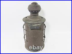 Perkins PERKO Brass Marine Ship Lantern, Incomplete Parts Or Repair, Resto