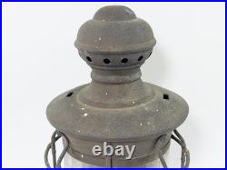 Perkins PERKO Brass Marine Ship Lantern, Incomplete Parts Or Repair, Resto