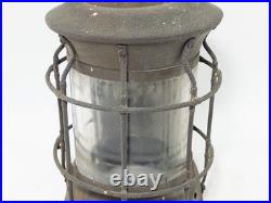 Perkins PERKO Brass Marine Ship Lantern, Incomplete Parts Or Repair, Resto