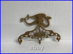 Pittsburg Brass Co rare hanging lamp dragon balancer for parts or restoration