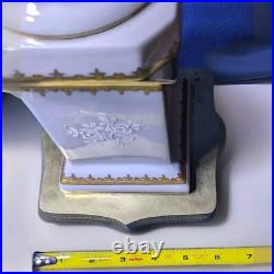 Porcelaine de Paris Louis XVI Revival Lamp Complete Parts 1890-1910