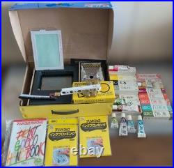 RISO Print Gocco PG-11 Lamp Master Ink Supplies Parts Assorted Lot Japan Vintage