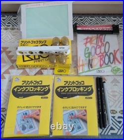 RISO Print Gocco PG-11 Lamp Master Ink Supplies Parts Assorted Lot Japan Vintage