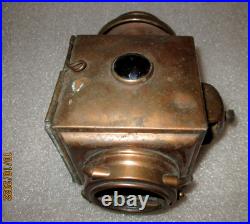 Rare Original E & J Carriage Lantern Pat. 1908 Antique Vintage Lamp For Parts