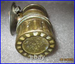 Rare Original Guy's Dropper Pat. 1916 Antique Vintage Miners Lamp For Parts