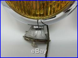 S&M FOG LIGHTS Lamps 670 Original Vintage Accessory Rod Chevy Ford