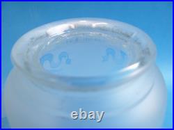 Set 3 Vintage Christmas Bow Frosted Glass Decorative Ceiling Light Shades Parts