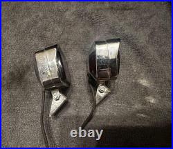Set Of 2 Cgc Vintage Square Fog Lamps Vintage JPN Import Rare Mortor Cycle Model