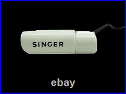 Singer White Celery Featherweight 221k Complete Light Housing Socket Lamp Cover