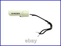 Singer White Celery Featherweight 221k Complete Light Housing Socket Lamp Cover