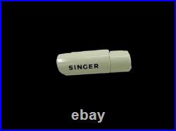 Singer White Celery Featherweight 221k Complete Light Housing Socket Lamp Cover