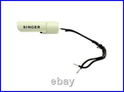 Singer White Celery Featherweight 221k Complete Light Housing Socket Lamp Cover