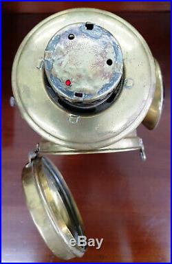Single Vintage Original Solar Oil Brass Ford Model T Rear Lamp / Lantern 1909