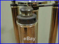 Stiffel Vintage Brass Bouillotte Candlestick Floor Lamp for repair parts