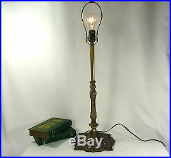 Table Lamp Single Brass and Mix Metal Vintage Parts Custom Made