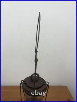 The muff radiator lamp vintage car