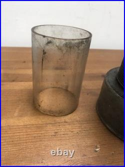 The muff radiator lamp vintage car