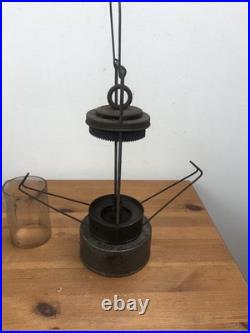 The muff radiator lamp vintage car