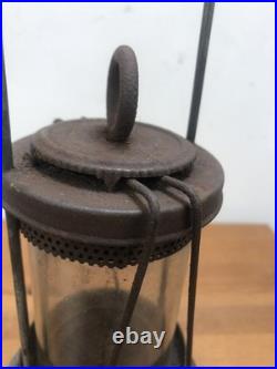 The muff radiator lamp vintage car