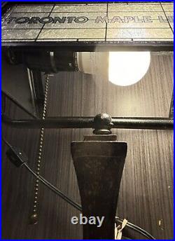 Toronto maple leafs Desk Tiffany Lamp Working Parts Rare Vintage OEM