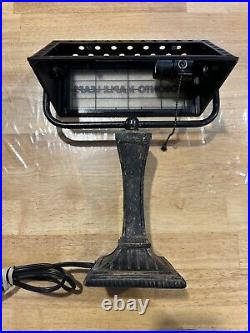 Toronto maple leafs Desk Tiffany Lamp Working Parts Rare Vintage OEM