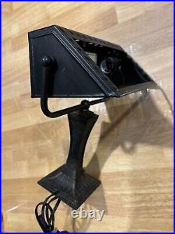 Toronto maple leafs Desk Tiffany Lamp Working Parts Rare Vintage OEM